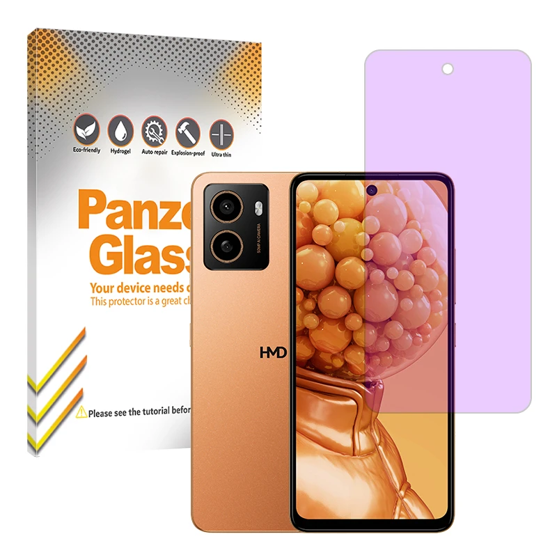 محافظ صفحه نمایش آنتی پرپل پنزر گلس مدل Eye Care مناسب برای گوشی موبایل اچ ام دی Pulse Plus