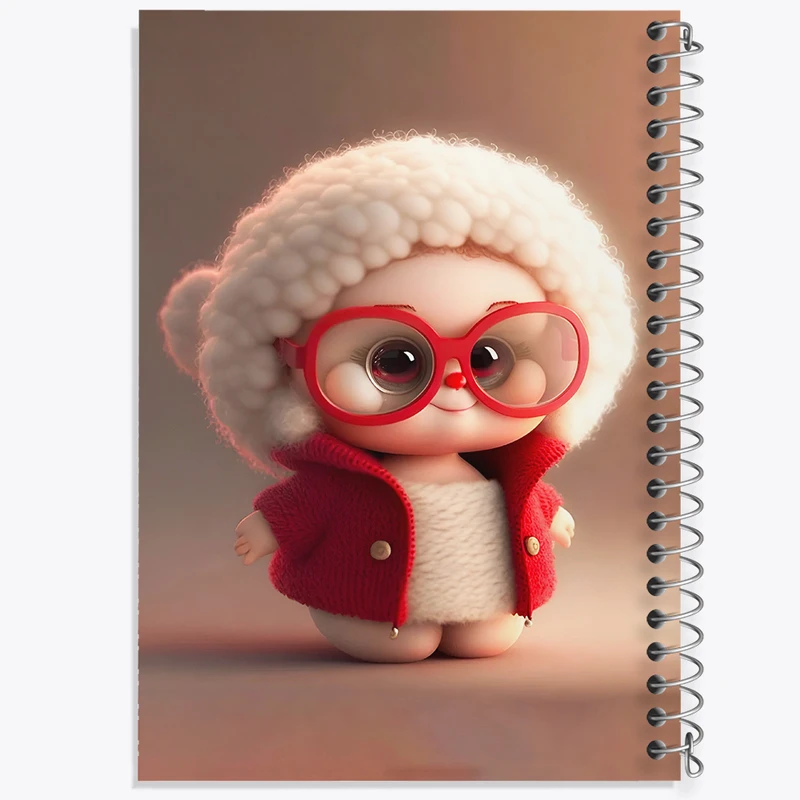 دفتر شطرنجی 50 برگ خندالو طرح خرگوش بامزه کد F5733