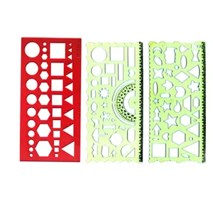 شابلون  طرح  اشکال هندسی  کد shape _3  مجموعه 3 عددی 