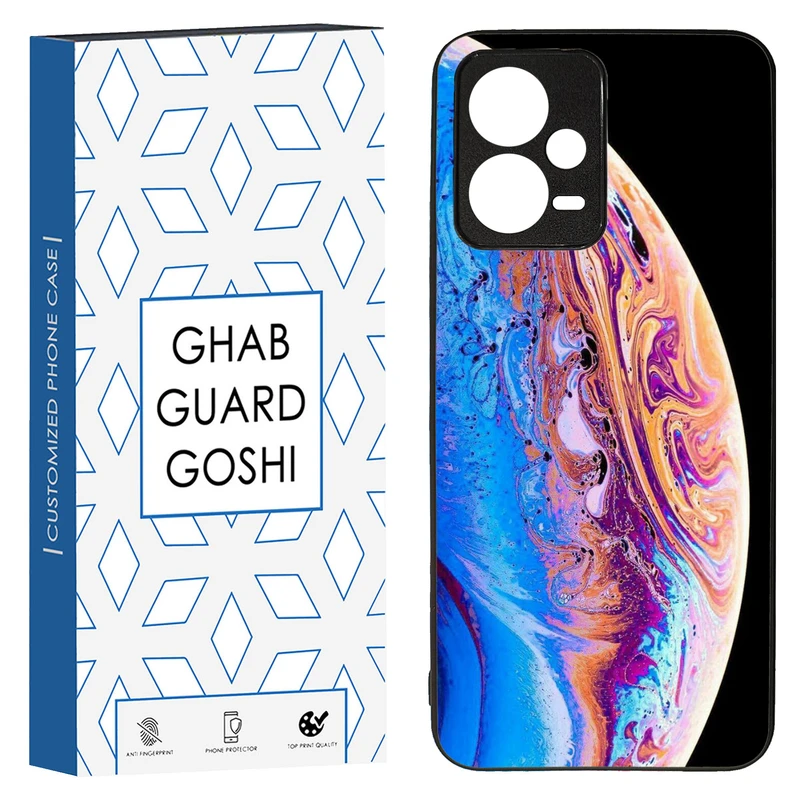 کاور قاب گارد گوشی طرح سیاره کد TPU-100 مناسب برای گوشی موبایل شیائومی Redmi Note 12 5G / Poco X5 5G
