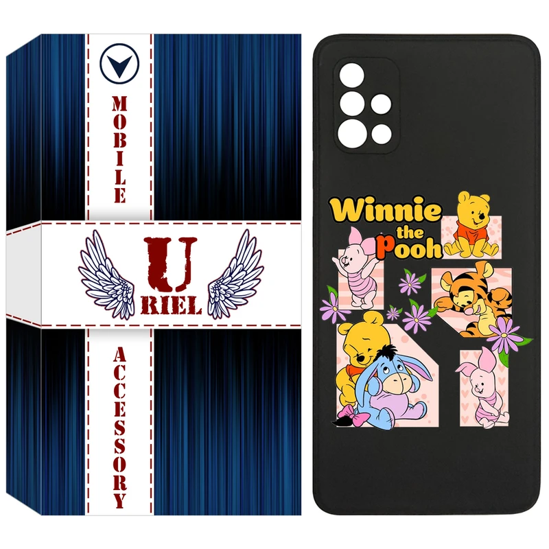 کاور یوریل قاب مدل KSH کد 56 طرح کارتونی مناسب برای گوشی موبایل سامسونگ Galaxy A51