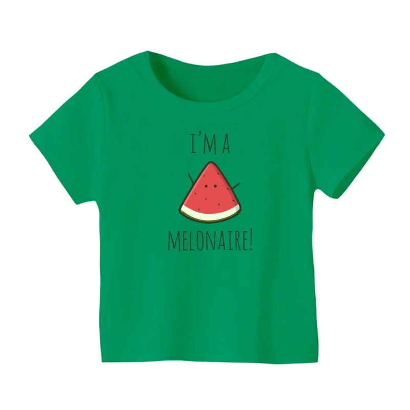 تی شرت آستین کوتاه بچگانه مدل هندوانه یلدایی کد 17