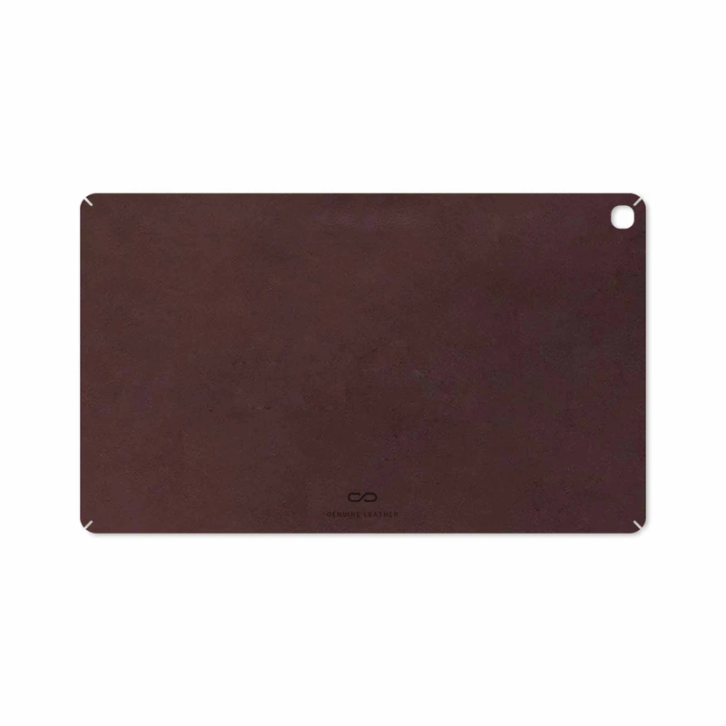 برچسب پوششی ماهوت مدل Matte-Dark-Brown-Leather مناسب برای تبلت سامسونگ Galaxy Tab A 10.1 2019 T515