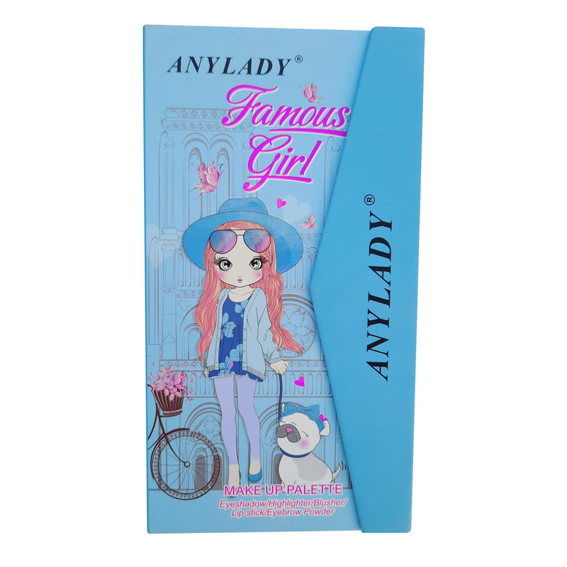 پالت آرایش صورت آنی لیدی مدل famous girl پالت آرایش صورت آنی لیدی مدل famous girl
