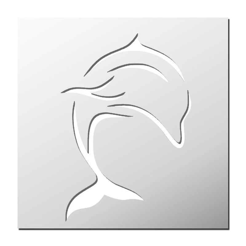  شابلون دکو رستا مدل دلفین کد S316