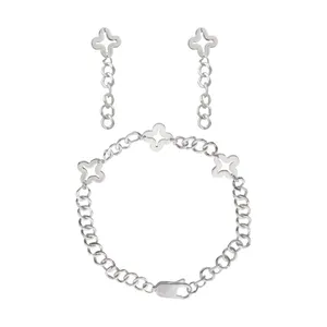 نیم ست نقره زنانه مدل AM-10