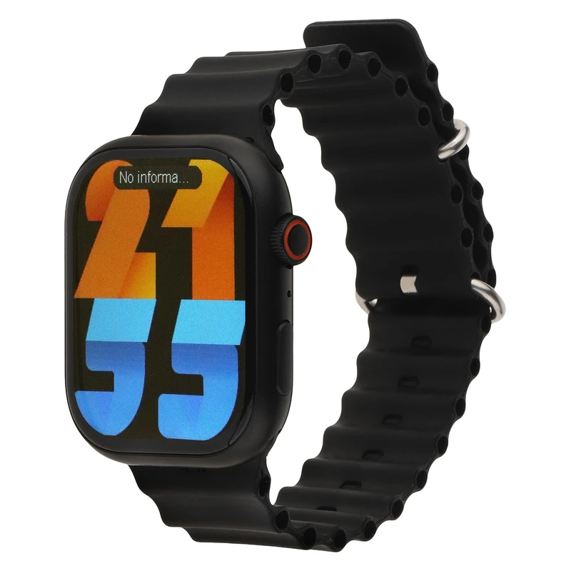 ساعت هوشمند مدل Rock 31 دارای قابلیت های صفحه نمایش رنگی، گام‌شمار، حسگر ضربان قلب و بند سیلیکونی