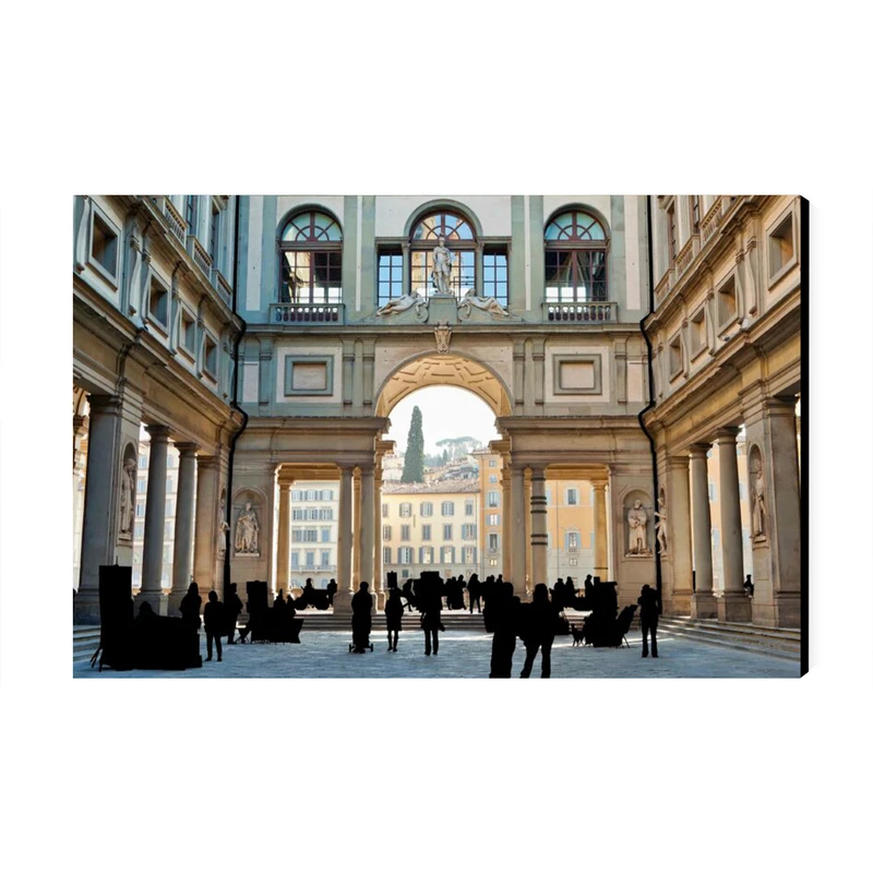 تابلو شاسی عرش طرح گردشگری ایتالیا مدل گالری اوفیتزی کد As5646