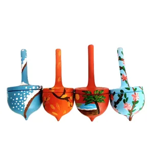 فرفره چوبی مدل فصلها مجموعه ۴ عددی