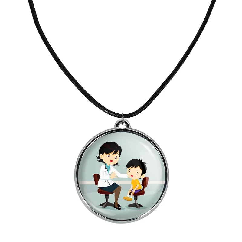 گردنبند خندالو مدل پزشک و پرستار کودکانه کد 3650136502