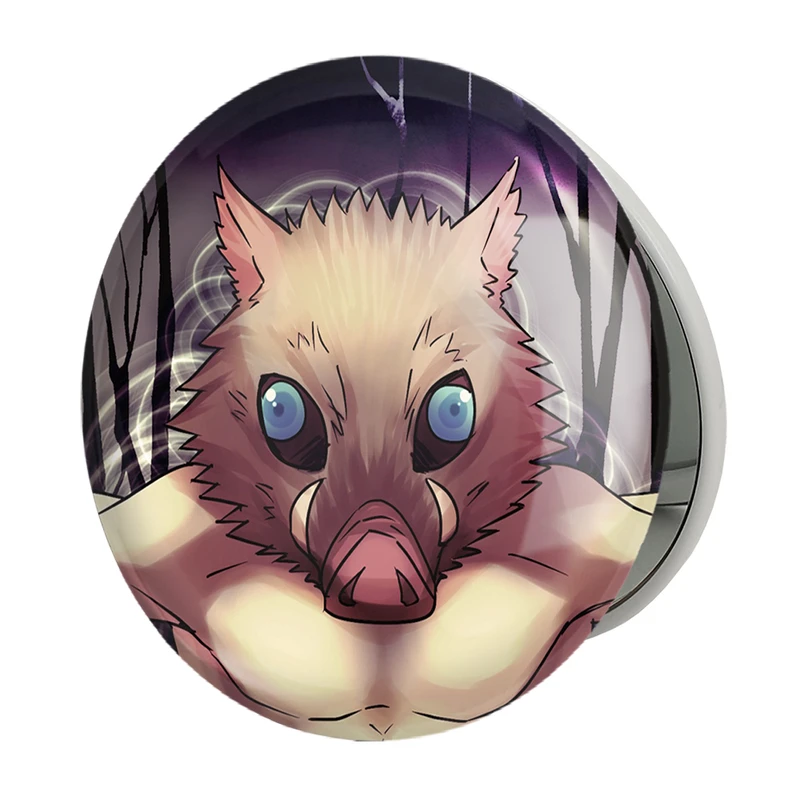 آینه جیبی خندالو طرح اینوسکه انیمه شیطان کش مدل تاشو کد 13693 