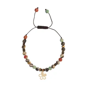 دستبند طلا 18 عیار زنانه الن نار مدل MGA-D0721 ELN0721