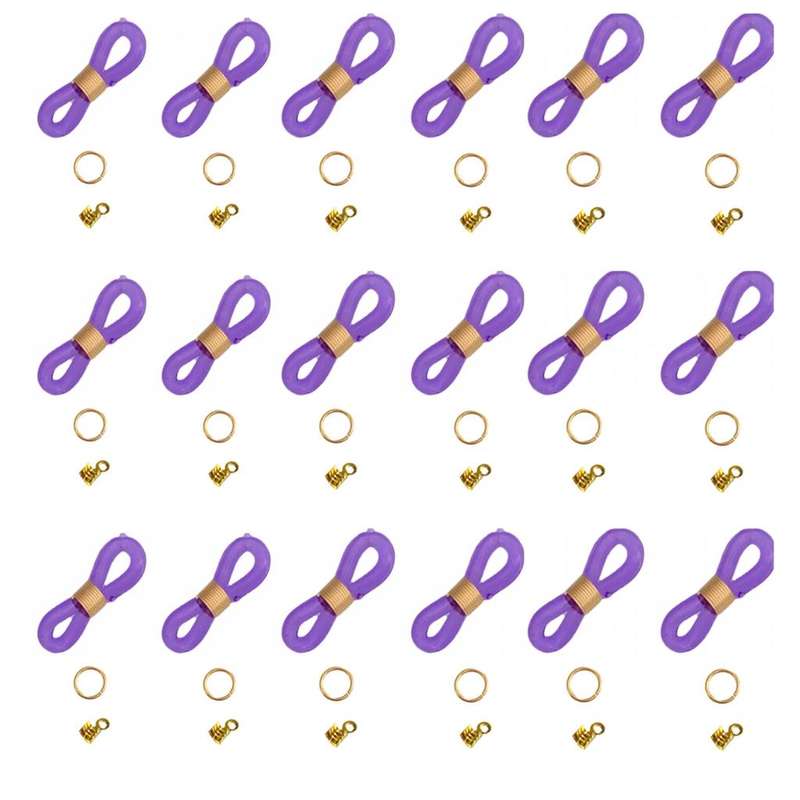 گیره و حلقه بند عینک مدل 157 مجموعه 18 عددی