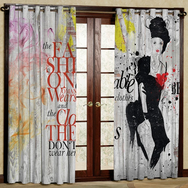 پرده مدل پانچی کد 6001 ابعاد 280x140 سانتی متر