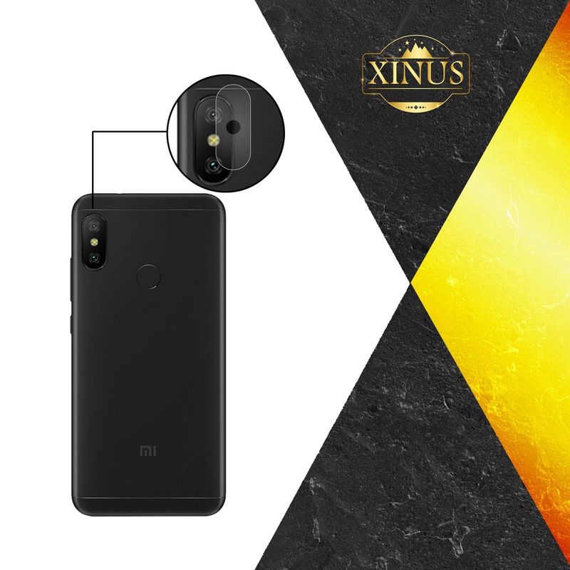 محافظ لنز دوربین ژینوس مدل XLP مناسب برای گوشی موبایل شیائومی Mi A2 Lite / Redmi 6 Pro