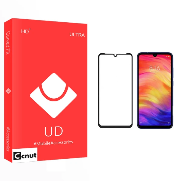 محافظ صفحه نمایش کوکونات مدل UD Glass مناسب برای گوشی موبایل شیائومی Redmi Note 7