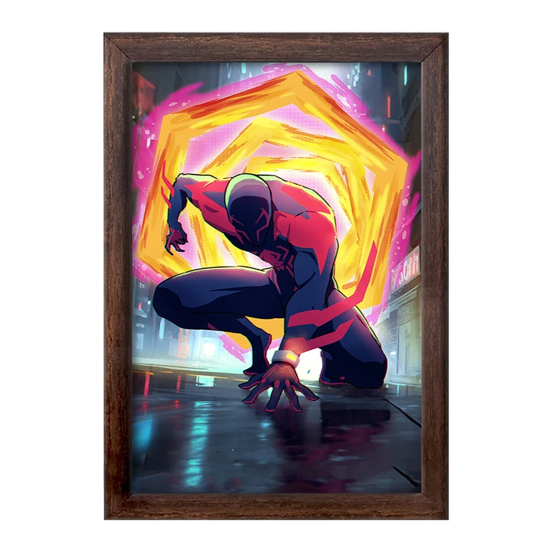 تابلو خندالو طرح مرد عنکبوتی (Spider Man) کد F1157