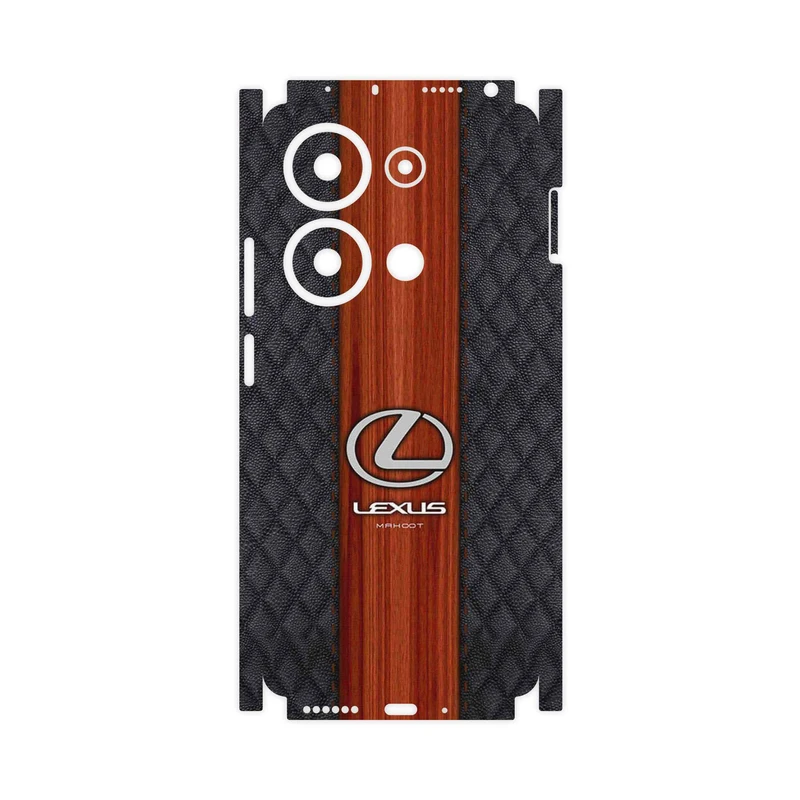 برچسب پوششی ماهوت مدل Lexus_Logo-FullSkin مناسب برای گوشی موبایل شیائومی Poco M6 Pro 4G