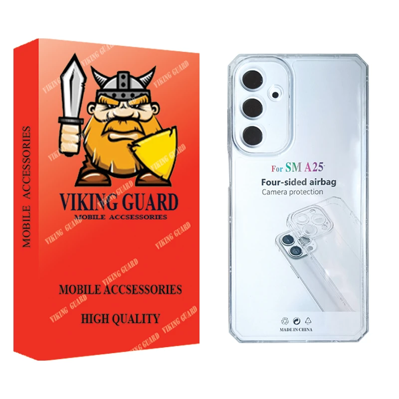 کاور وایکینگ گارد مدل ژله ای مناسب برای گوشی موبایل سامسونگ Galaxy A25