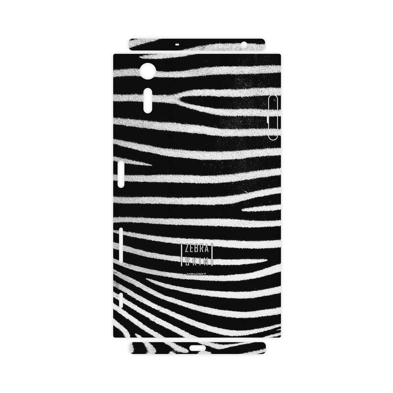 برچسب پوششی ماهوت مدل Zebra Skin-FullSkin مناسب برای گوشی موبایل سونی Xperia XZ