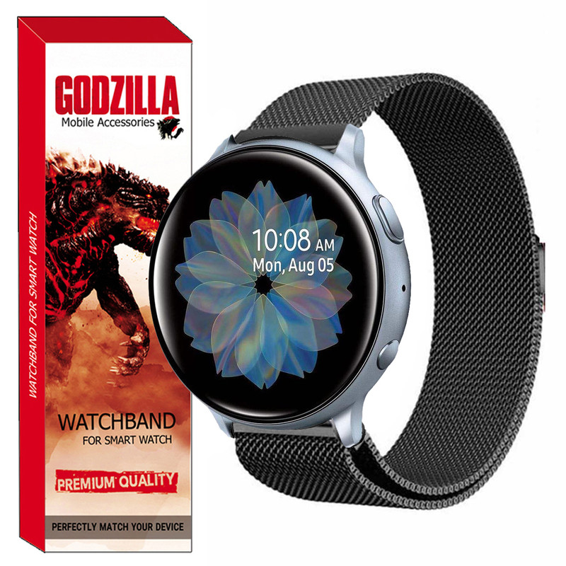 بند گودزیلا مدل Milanese مناسب برای ساعت هوشمند سامسونگ Galaxy Watch Active2 44mm