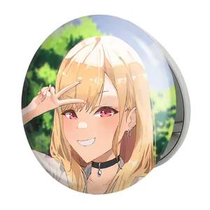 آینه جیبی خندالو طرح کیتاگاوا انیمه مای درس آپ دارلینگ مدل تاشو کد 23861 