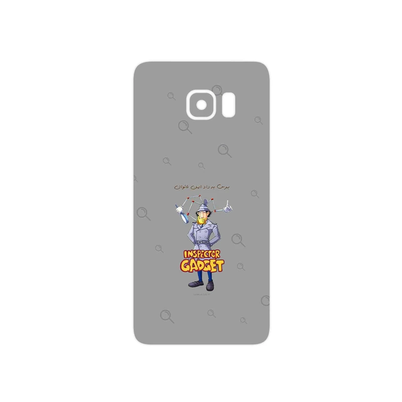 برچسب پوششی ماهوت مدل Inspector Gadget مناسب برای گوشی موبایل سامسونگ Galaxy S6 Edge