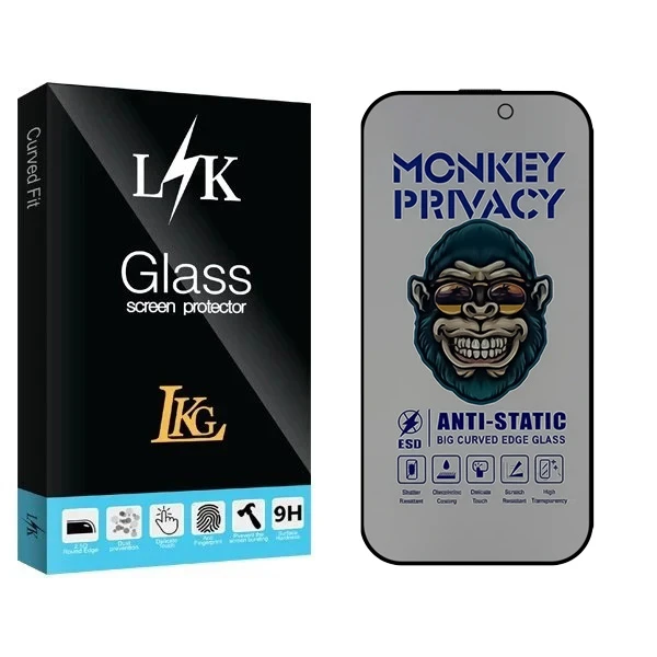 محافظ صفحه نمایش ال کا جی مدل MONPR-LK مناسب برای گوشی موبایل اپل iPhone 17 Pro Max