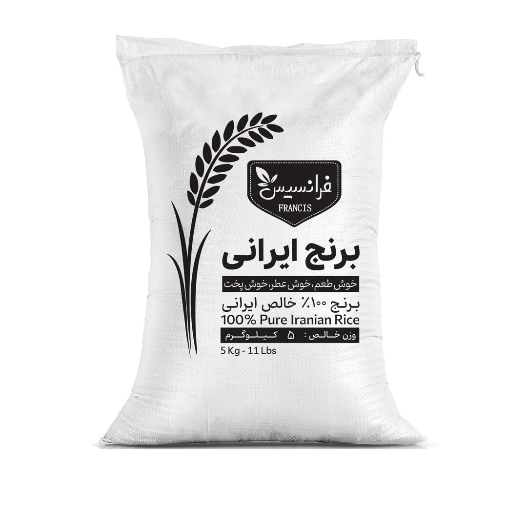 برنج مازندران فرانسیس - 5 کیلوگرم
