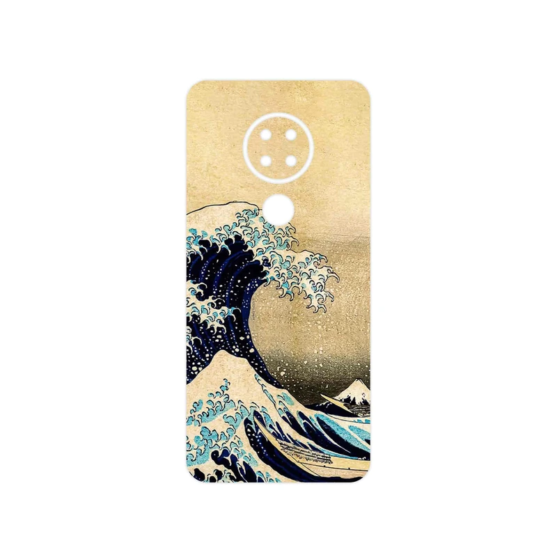 برچسب پوششی ماهوت مدل The Great Wave off Kanagawa of Hokusai مناسب برای گوشی موبایل نوکیا 7.2