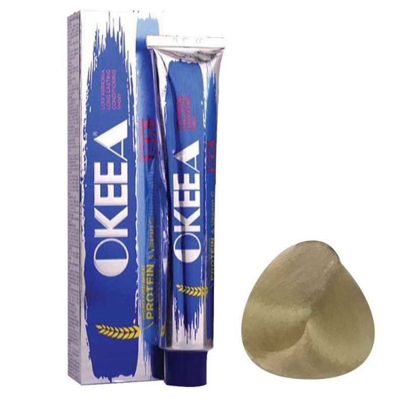 رنگ مو اکیا سری Olive شماره 11.3 حجم 200 میلی لیتر رنگ بلوند زیتونی یخی