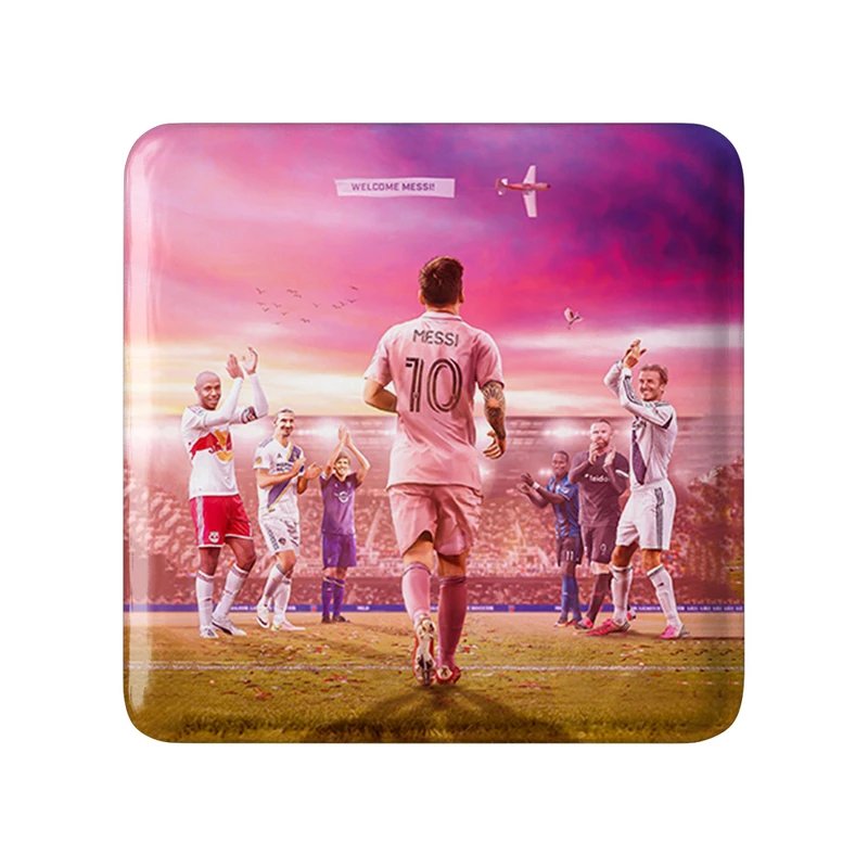 پیکسل خندالو طرح لیونل مسی مدل مربعی کد 36461