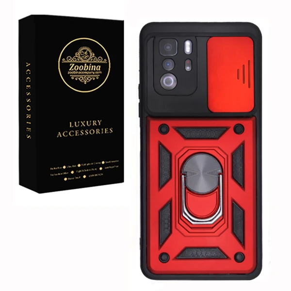 کاور زوبینا مدل Ironman مناسب برای گوشی موبایل شیائومی POCO X3 GT / Redmi Note 10 Pro 5G
