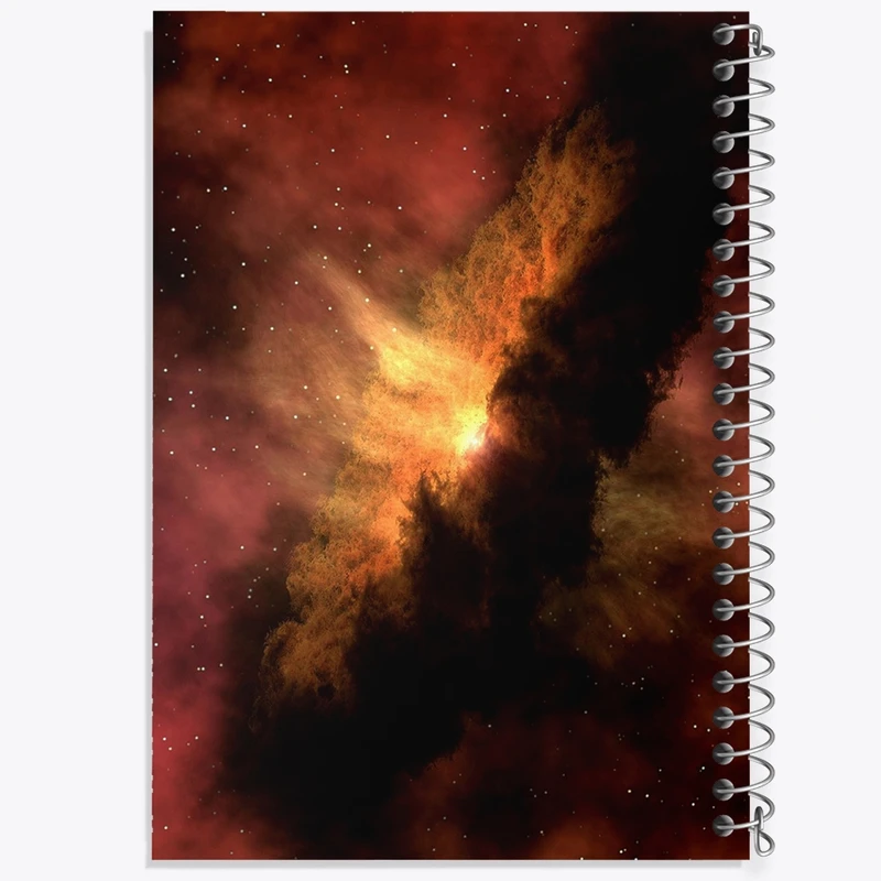 دفتر شطرنجی 50 برگ خندالو مدل کهکشان کد F80