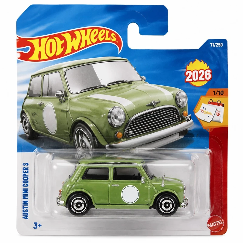 ماکت ماشین هات ویلز طرح مینی کوپر مدل HW Austin Mini Cooper S 