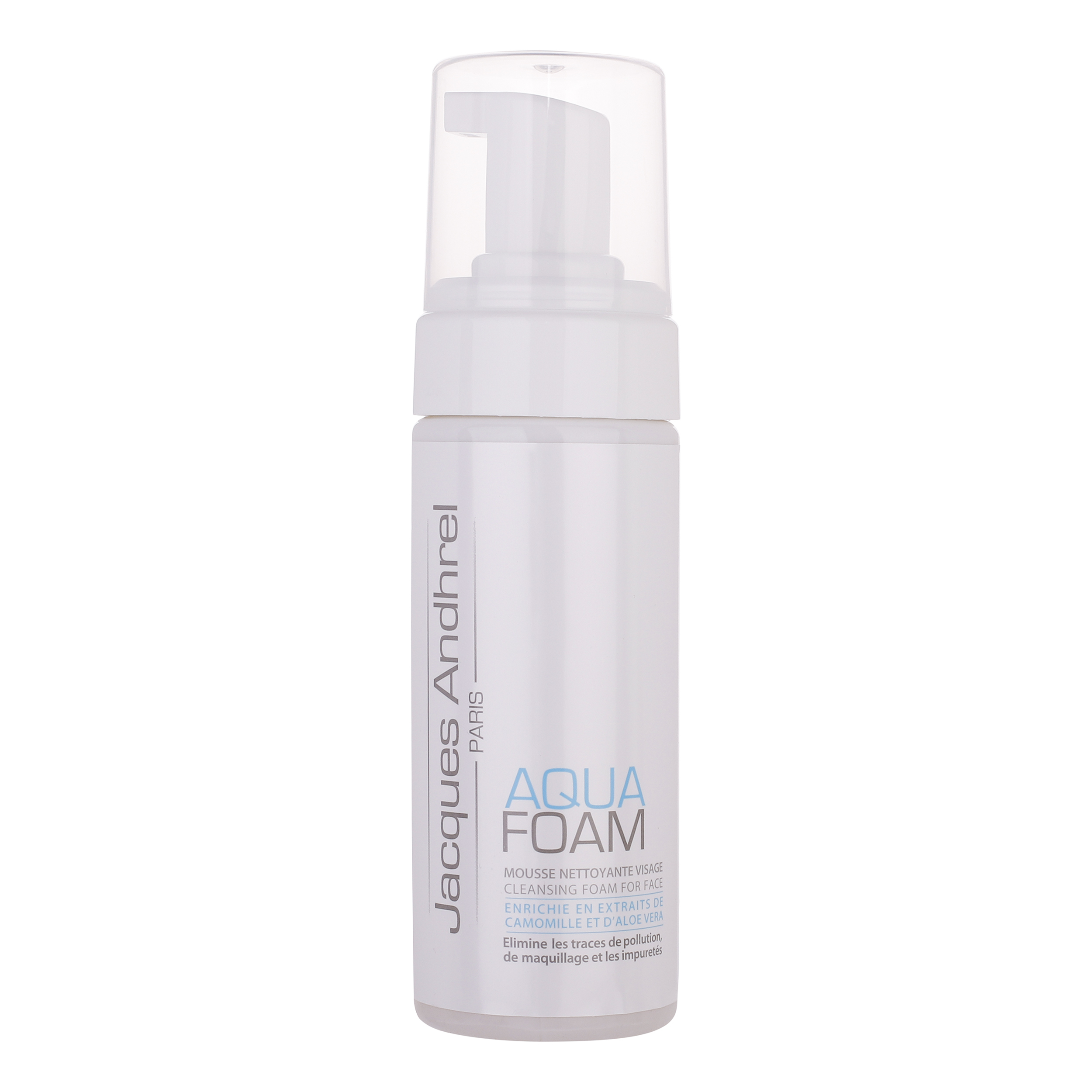 فوم شستشوی صورت ژاک آندرل پاریس مدل AQUA FOAM حجم 150 میلی لیتر