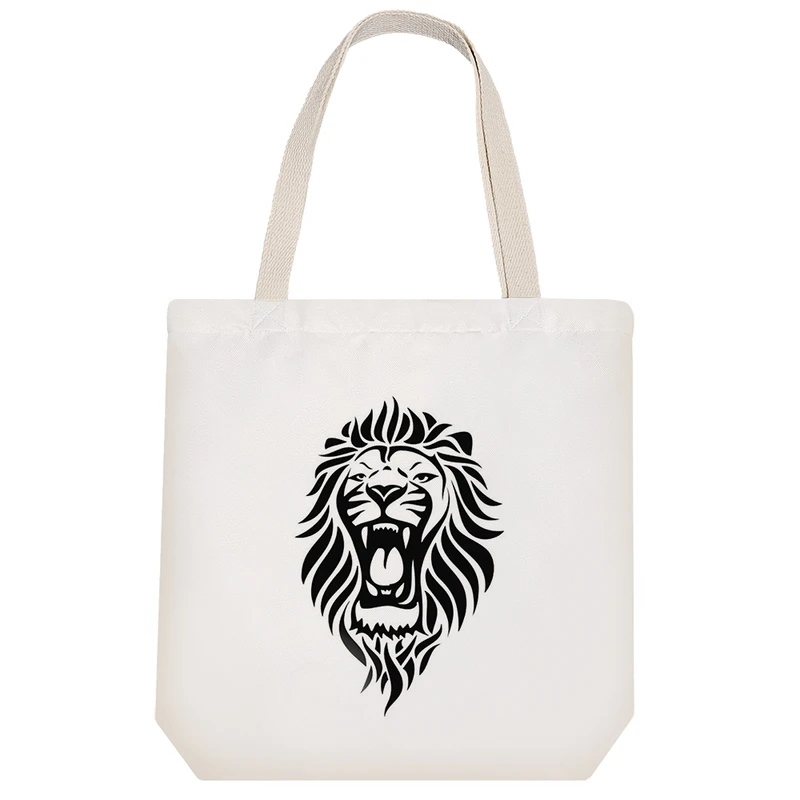 ساک خرید پارچه ای خندالو طرح شیر کد 6229