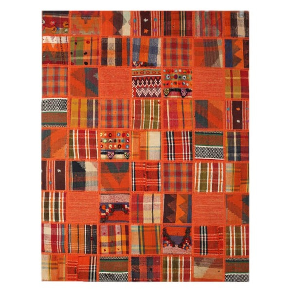 کلاژگلیم دستبافت 3 متری کد p24