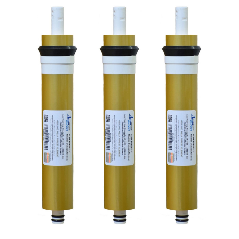 فیلتر ممبران دستگاه تصفیه کننده آب آکوا پیورست مدل GOLD-L13 مجموعه 3 عددی