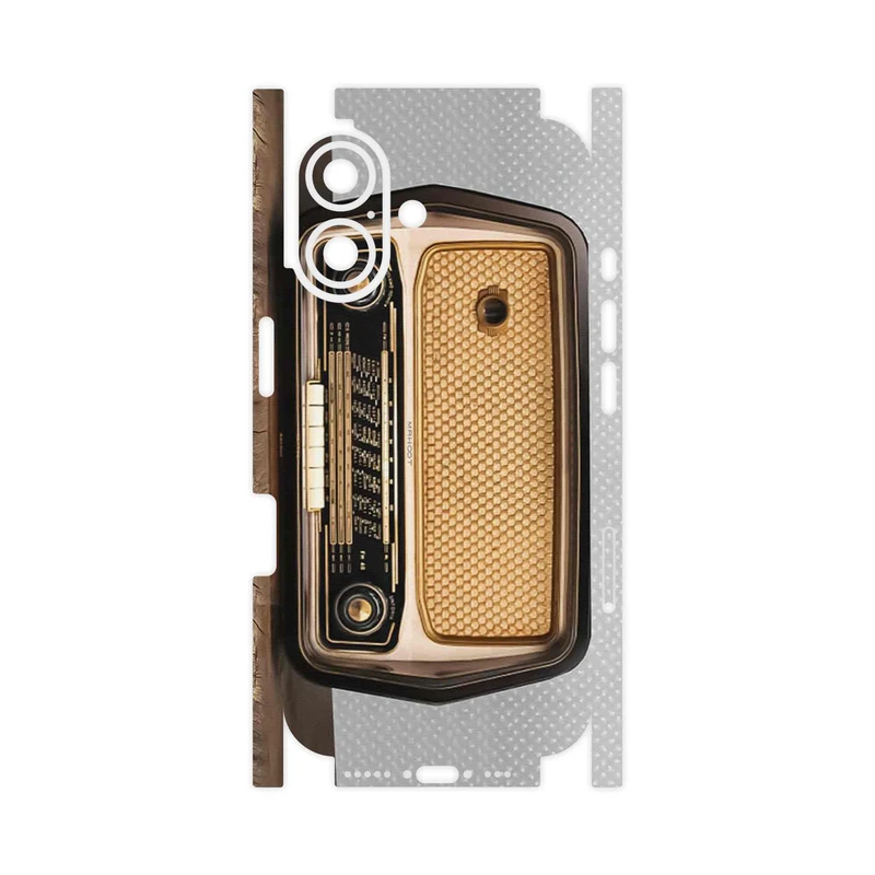 برچسب پوششی ماهوت مدل Radio Nostalgia-FullSkin مناسب برای گوشی موبایل اپل iPhone 16