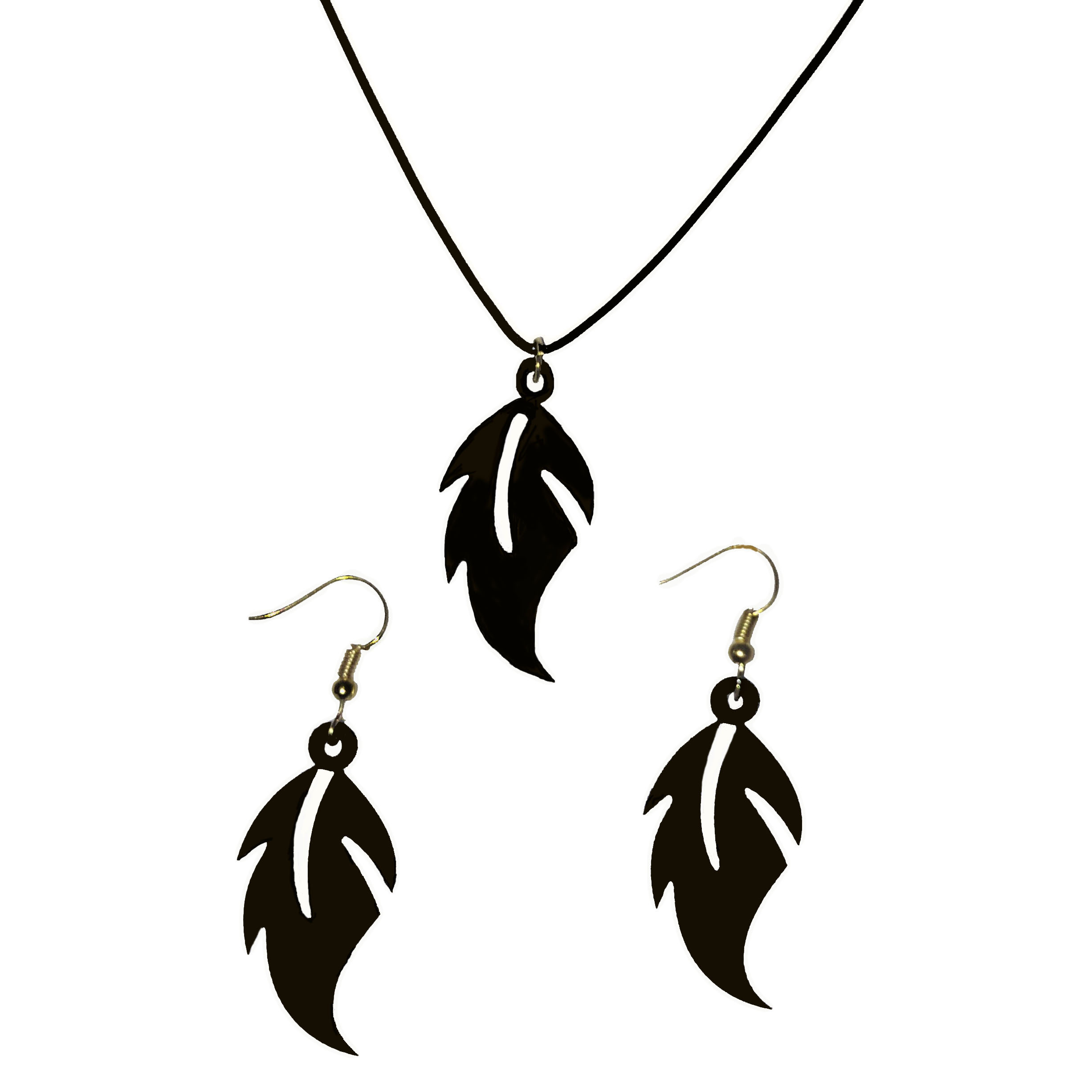 نیم ست زنانه طرح برگ کد N.BRG.B.11