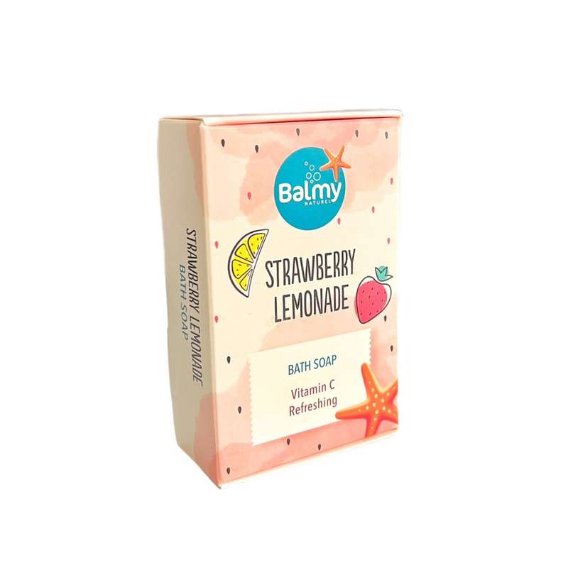صابون شستشو بالمی مدل STRAWBERRY LEMONADE وزن 110 گرم