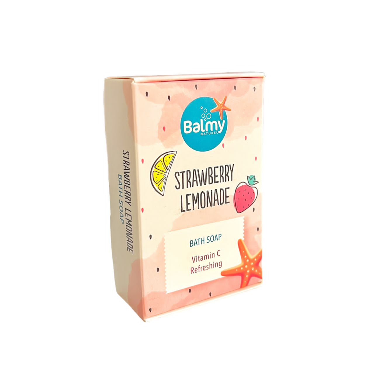 صابون شستشو بالمی مدل STRAWBERRY LEMONADE وزن 110 گرم 