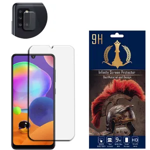  محافظ لنز دوربین اینفینیتی مدل PRO MAX مناسب برای گوشی موبایل سامسونگ Galaxy A31 به همراه محافظ صفحه نمایش