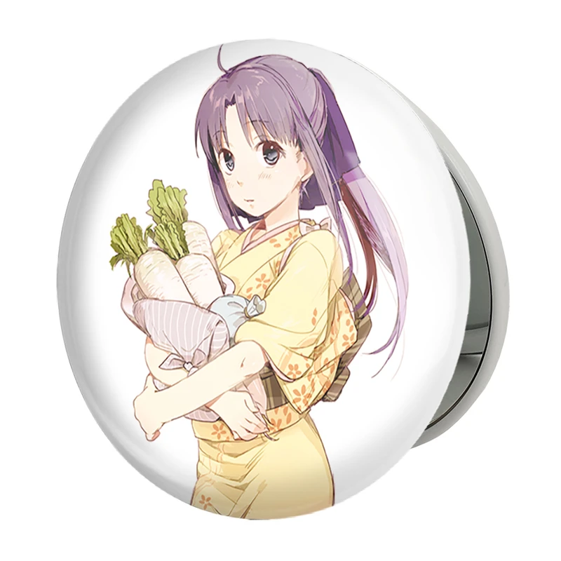 آینه جیبی خندالو طرح کائورو انیمه رورونی کنشین مدل تاشو کد 34911