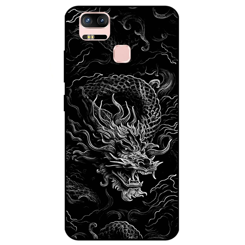 کاور مگافون طرح  اژدها مدل 1897 مناسب برای گوشی موبایل ایسوس Zenfone 3 Zoom / ZE553KL