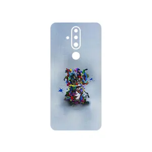 MAHOOT Collage of surreal Portrait of Women 4 Cover Sticker for Nokia X71