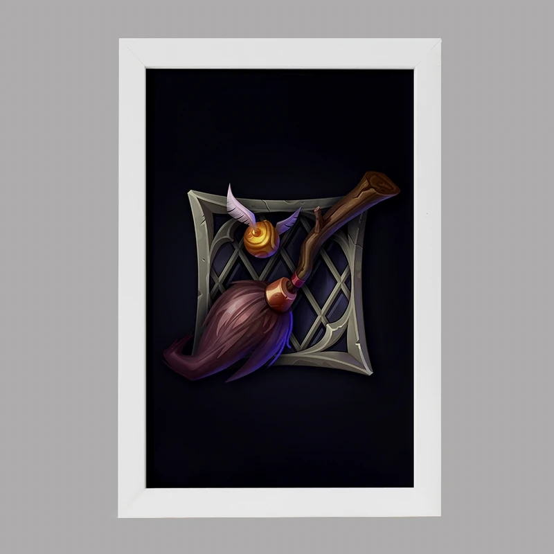 تابلو خندالو مدل هری پاتر (Harry Potter) کد F867