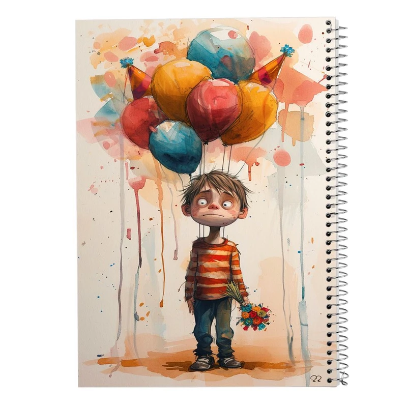 دفتر شطرنجی 50 برگ مدوپد طرح دخترانه کد DF15840