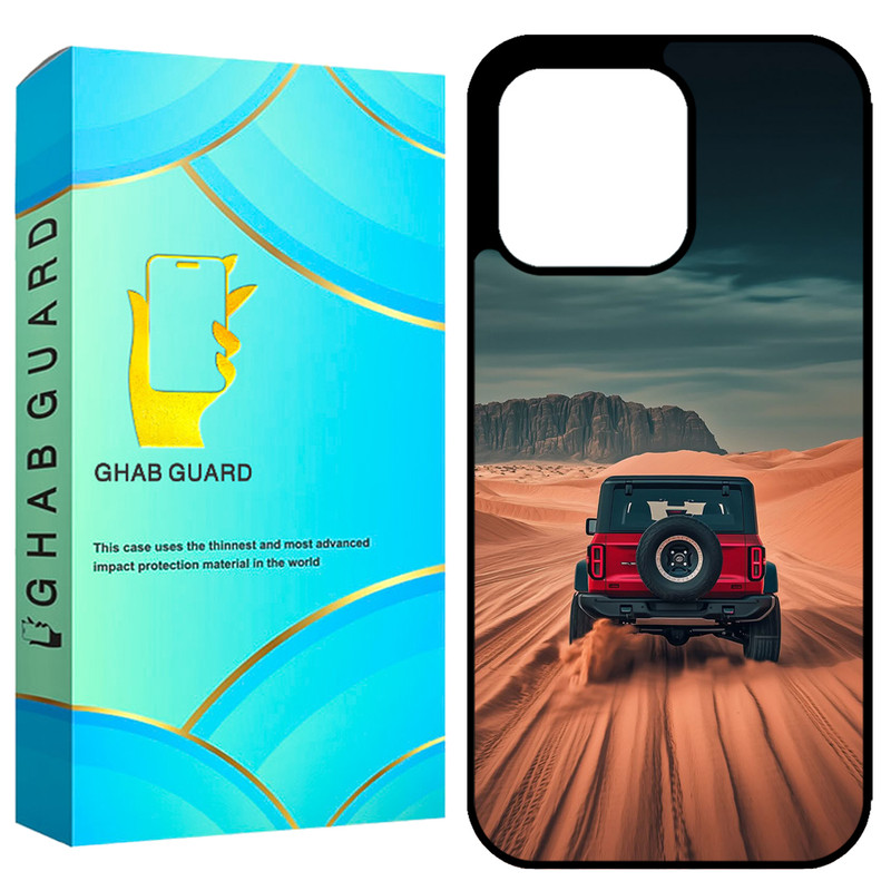 کاور قاب گارد طرح ماشین مدل GCHP15PM مناسب برای گوشی موبایل اپل iPhone 15 Pro Max